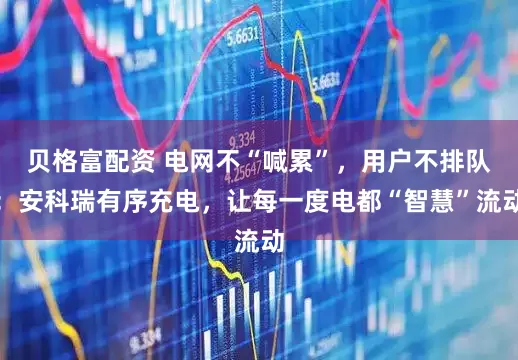 贝格富配资 电网不“喊累”，用户不排队：安科瑞有序充电，让每一度电都“智慧”流动